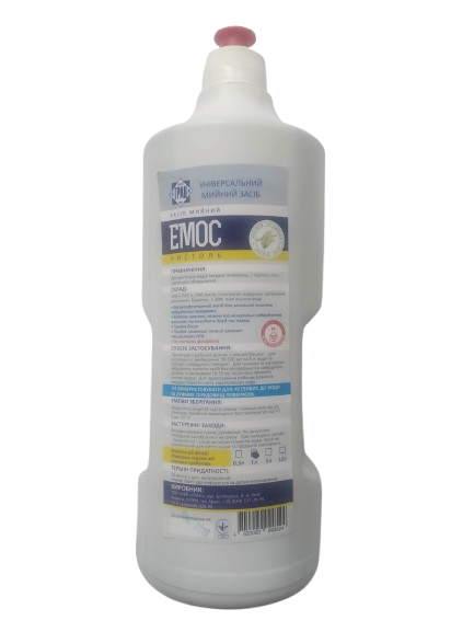 Універсальний мийний засіб для миття підлоги та інших поверхонь ЕМОС 1 л